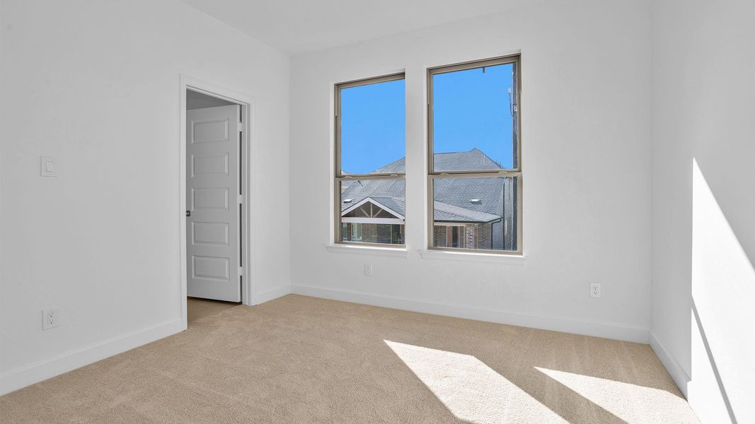 Spacious, unfurnished interior of a new home in Cross Creek West 45', Fulshear (Image 10). Spacious, unfurnished interior of a new home in Cross Creek West 45', Fulshear (Image 10).