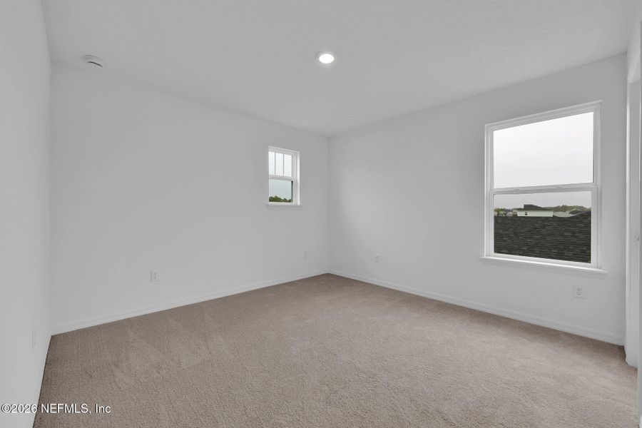 Spacious, unfurnished interior of a new home in Hyland Trail, Green Cove Springs (Image 31). Spacious, unfurnished interior of a new home in Hyland Trail, Green Cove Springs (Image 31).