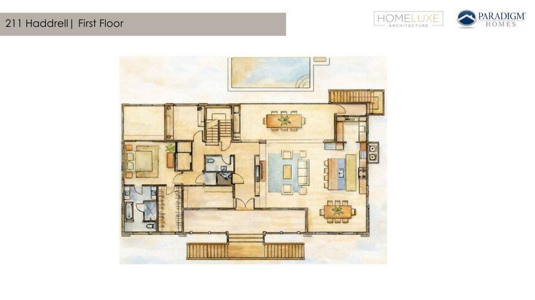 2D floor plan layout of this home in , Mount Pleasant, SC (Image 14).