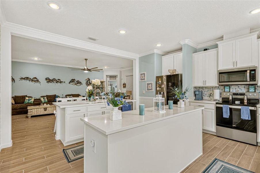 Furnished interior view inside a new home in Crystal Bay Estates, Grant-Valkaria (Image 33). Furnished interior view inside a new home in Crystal Bay Estates, Grant-Valkaria (Image 33).