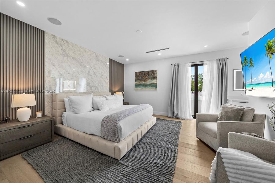 Furnished interior view inside a new home in , Miami (Image 3).