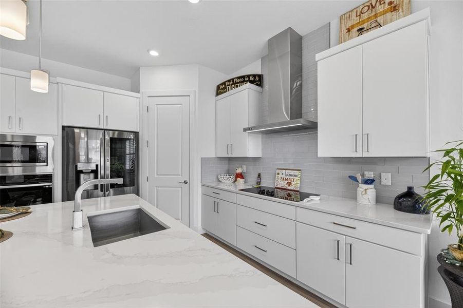 Furnished interior view inside a new home in Robin's Cove at Epperson, Wesley Chapel (Image 16).