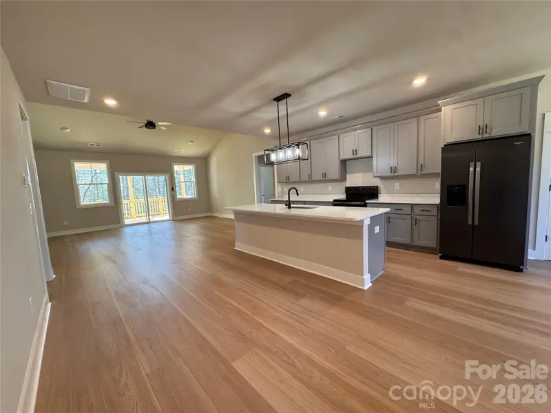Open Kitchen/Living Area/Dining
