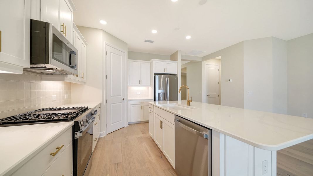 Furnished interior view inside a new home in Vistera of Venice Real Estate and Homes for Sale in Venice, FL - Neal Communities, Nokomis (Image 9).
