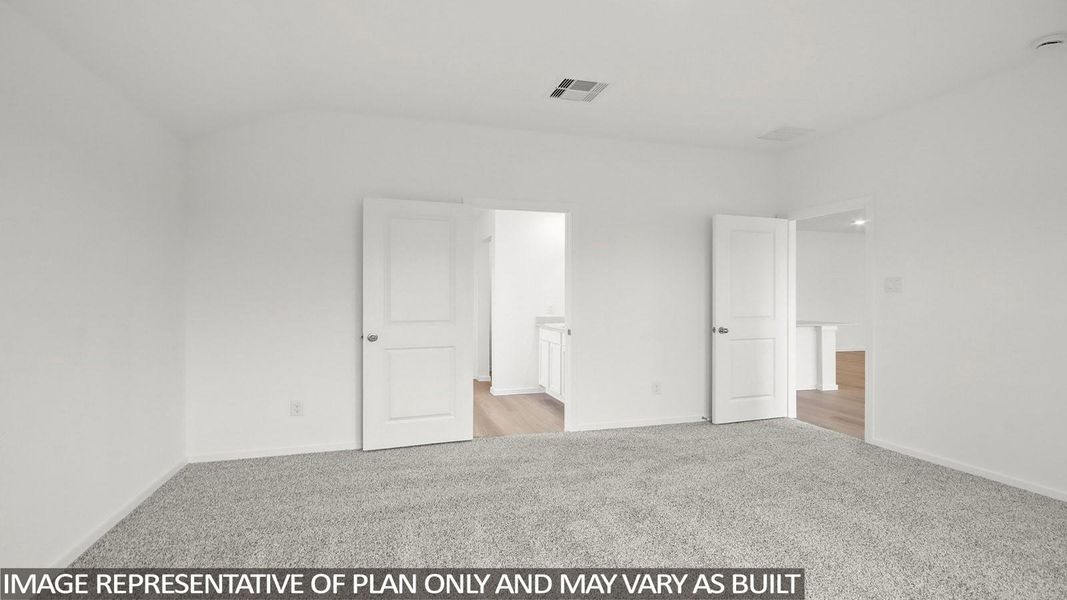 Spacious, unfurnished interior of a new home in Granger Pines, Conroe (Image 11).