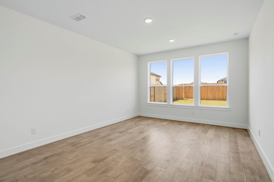 Main Bedroom With Elegant Hardwoods Main Bedroom With Elegant Hardwoods