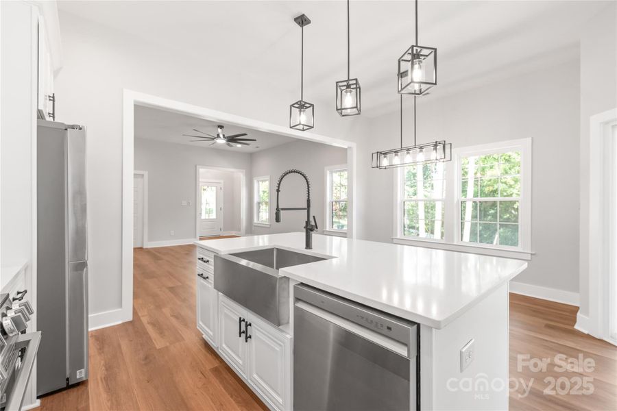 Furnished interior view inside a new home in , Concord (Image 9). Furnished interior view inside a new home in , Concord (Image 9).