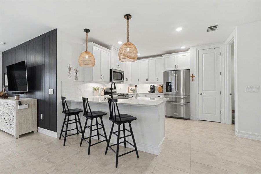 Furnished interior view inside a new home in , Punta Gorda (Image 7). Furnished interior view inside a new home in , Punta Gorda (Image 7).
