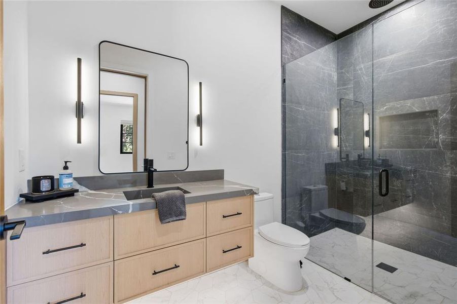Furnished interior view inside a new home in , Alpharetta (Image 19).