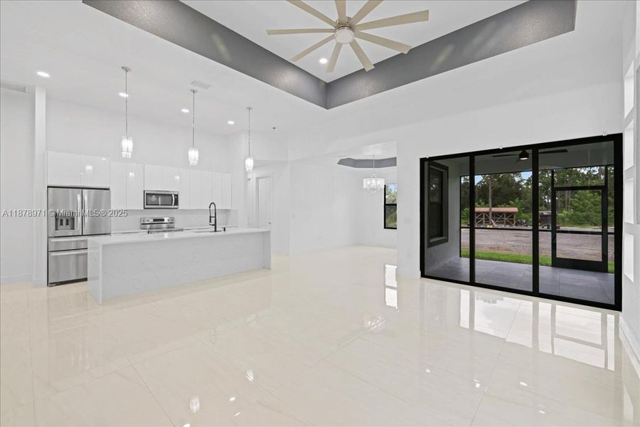 Furnished interior view inside a new home in , Labelle (Image 7).