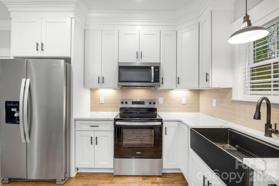 Furnished interior view inside a new home in , Charlotte (Image 10).