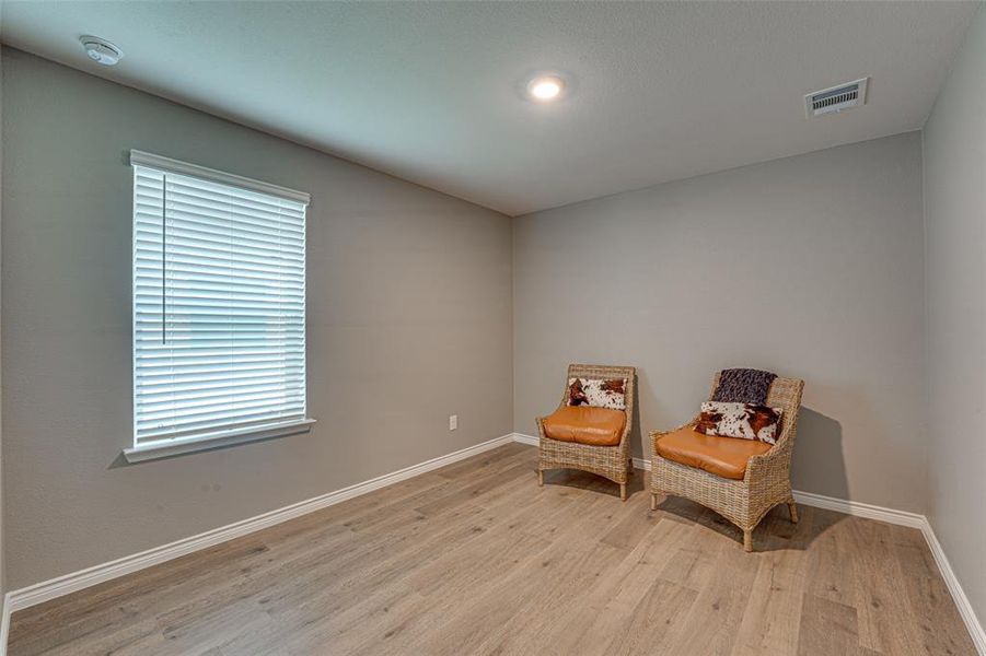 Furnished interior view inside a new home in Fireside by the Lake, Garland (Image 14).