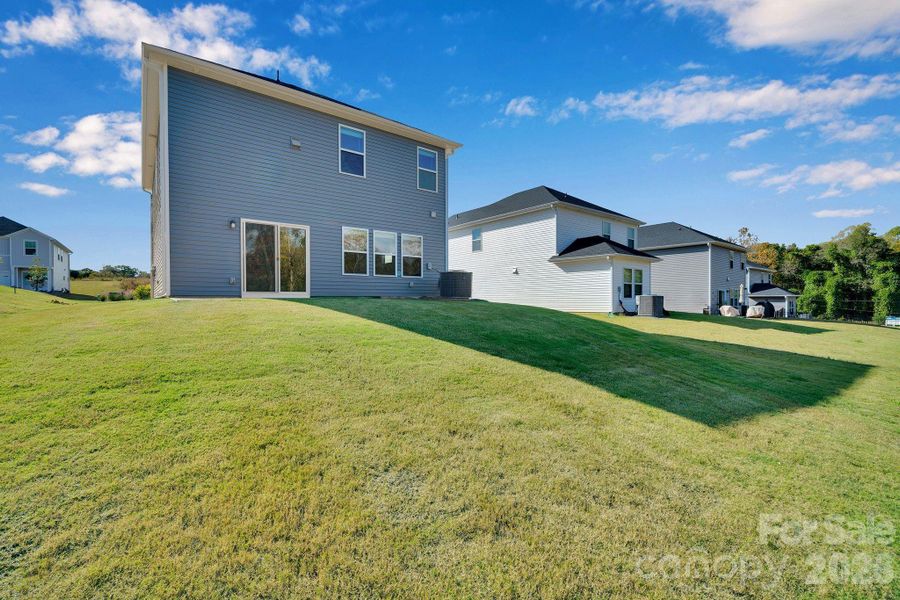 Exterior details and patio area of a home in Seattle Crossing, Shelby (Image 3).