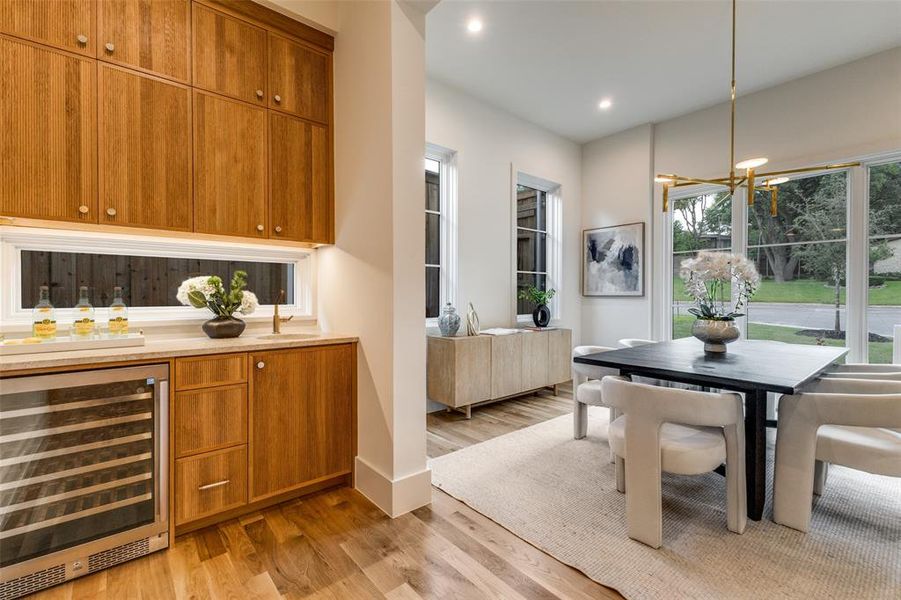 Furnished interior view inside a new home in , Dallas (Image 11).