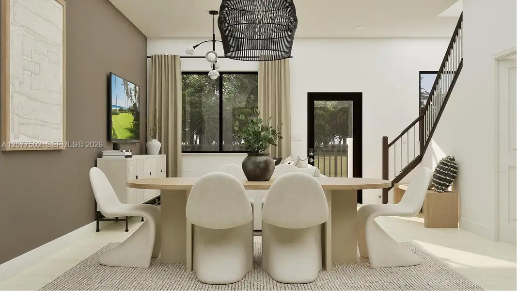 Furnished interior view inside a new home in Altessa at Wilton Manors, Wilton Manors (Image 10).
