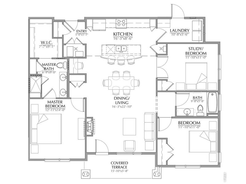 2D floor plan layout of this home in , Longmont, CO (Image 1). 2D floor plan layout of this home in , Longmont, CO (Image 1).