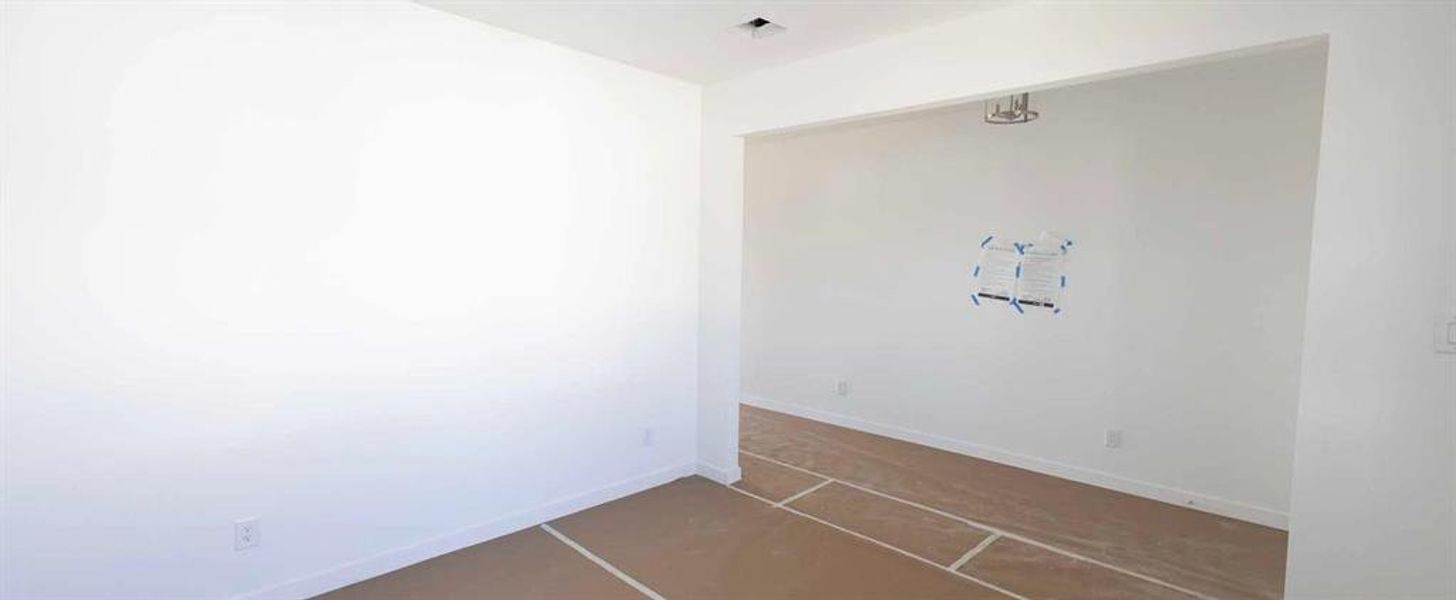 Flex Room Construction Progress Flex Room Construction Progress