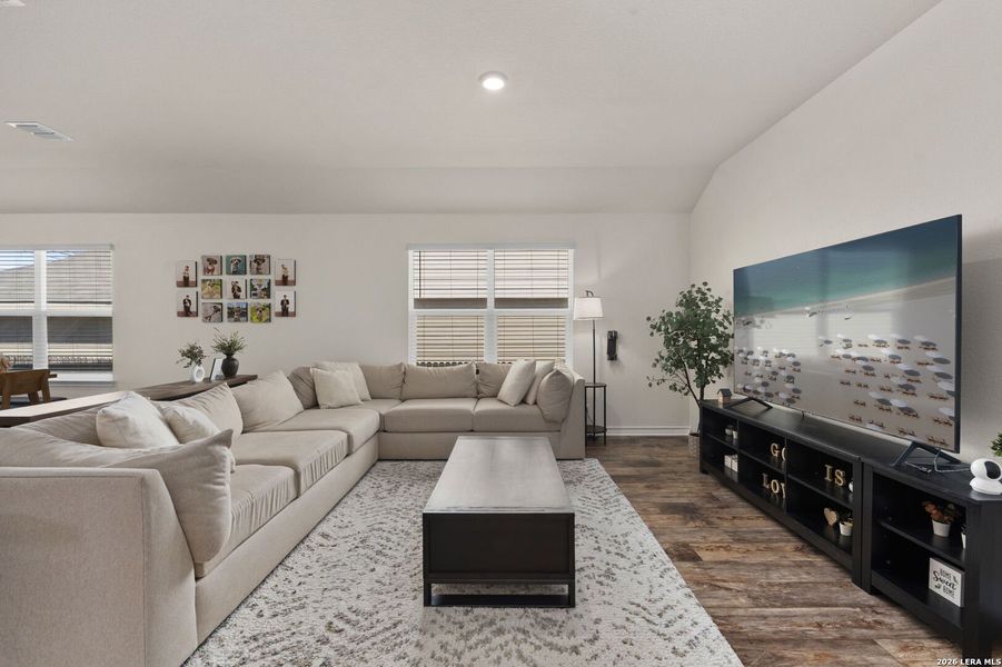 Furnished interior view inside a new home in The Canyons at Amhurst, San Antonio (Image 36).