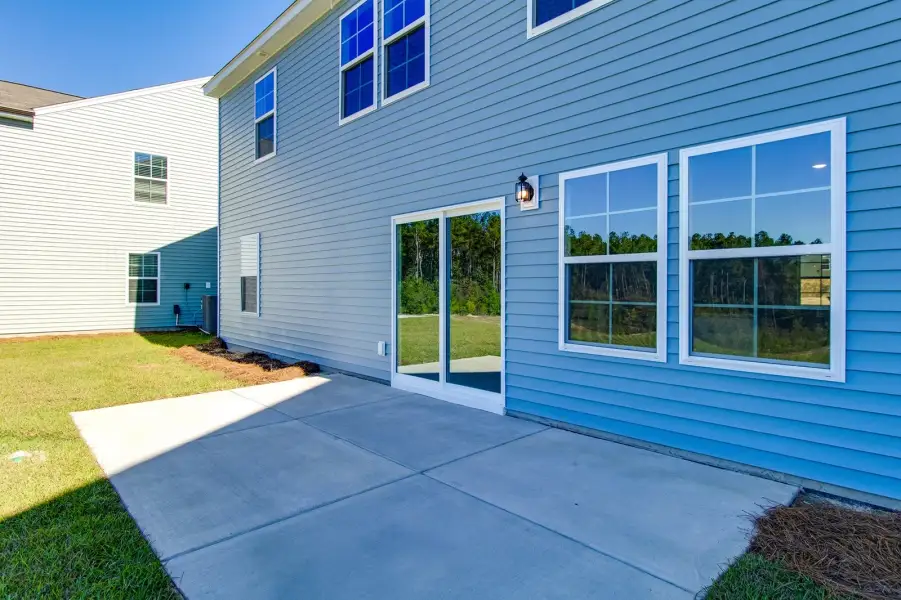 Exterior details and patio area of a home in Ellington, Elgin (Image 4).