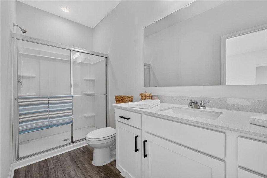 Furnished interior view inside a new home in Pender Woods at Cane Bay, Summerville (Image 5).