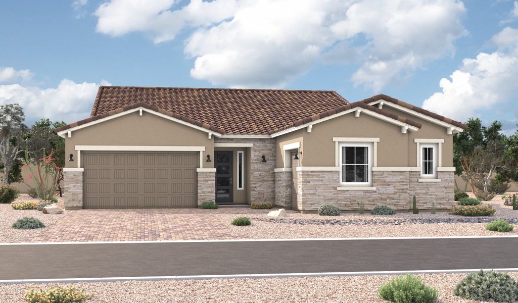 Pinecrest-P853-RetreatBlossomRock Elevation D