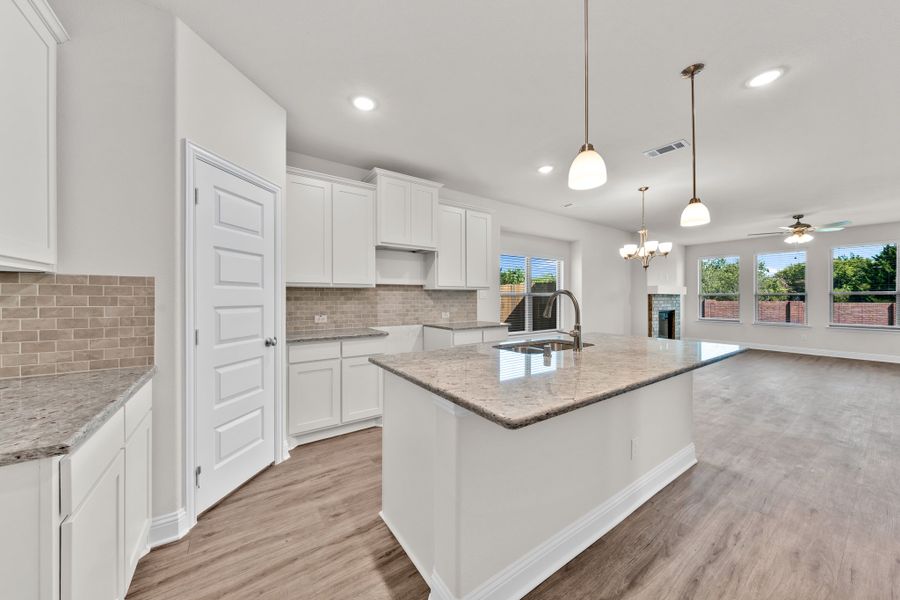 Furnished interior view inside a new home in Summerwood, Red Oak (Image 7).