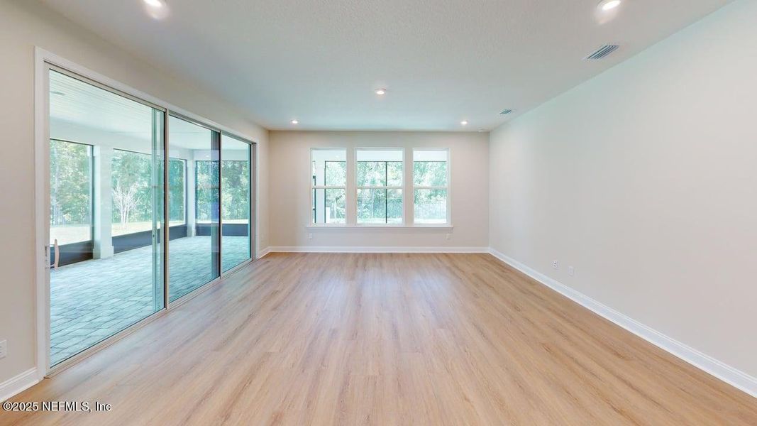 Spacious, unfurnished interior of a new home in RiverTown - WaterSong, St. Johns (Image 12).