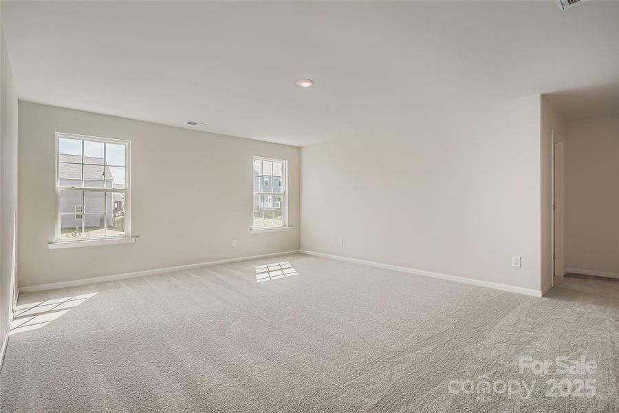 Spacious, unfurnished interior of a new home in Shannon Woods: Walk & Enclave, Maiden (Image 12).