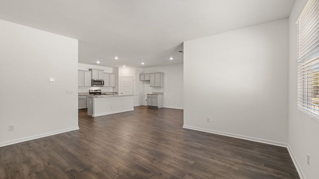 Spacious, unfurnished interior of a new home in The Abbey at Trolley Run Station, Aiken (Image 24). Spacious, unfurnished interior of a new home in The Abbey at Trolley Run Station, Aiken (Image 24).