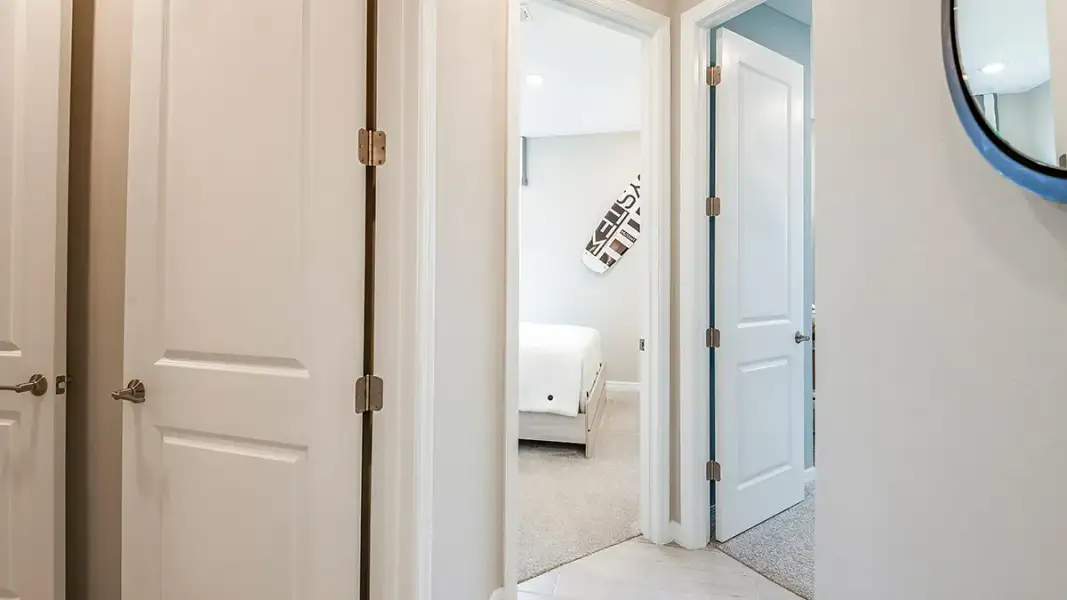 Furnished interior view inside a new home in Veranda Oaks, Port St. Lucie (Image 16).