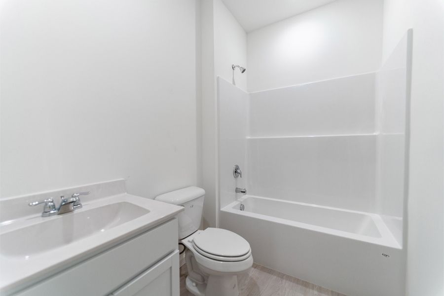 Furnished interior view inside a new home in Stonehenge, Manchester (Image 8). Furnished interior view inside a new home in Stonehenge, Manchester (Image 8).