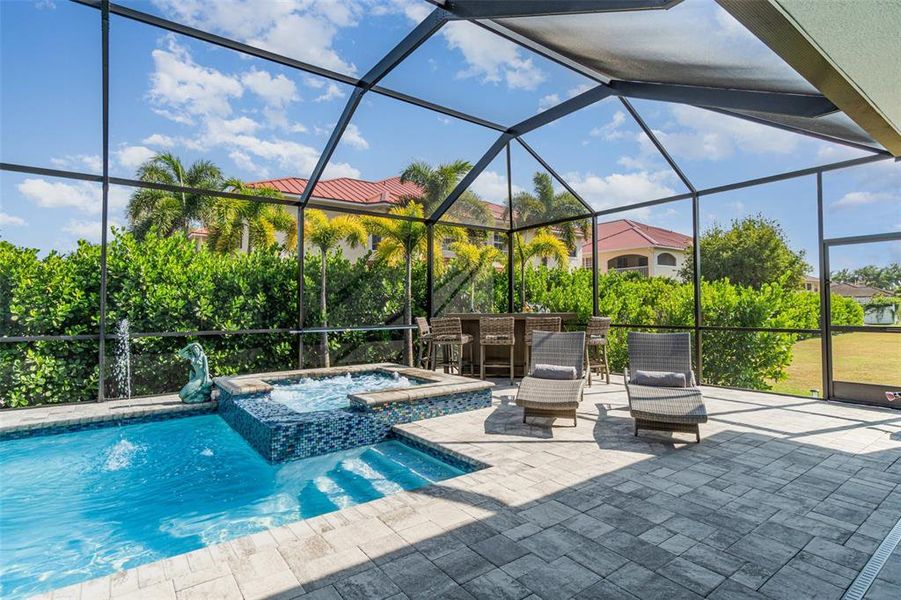 Exterior details and patio area of a home in , Cape Coral (Image 4).
