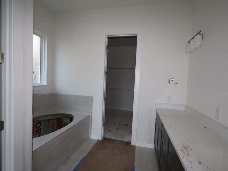 In-progress construction of a new home in Edgewood, Leander, TX (Image 8).