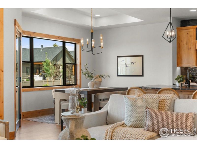 Furnished interior view inside a new home in , Berthoud (Image 24).