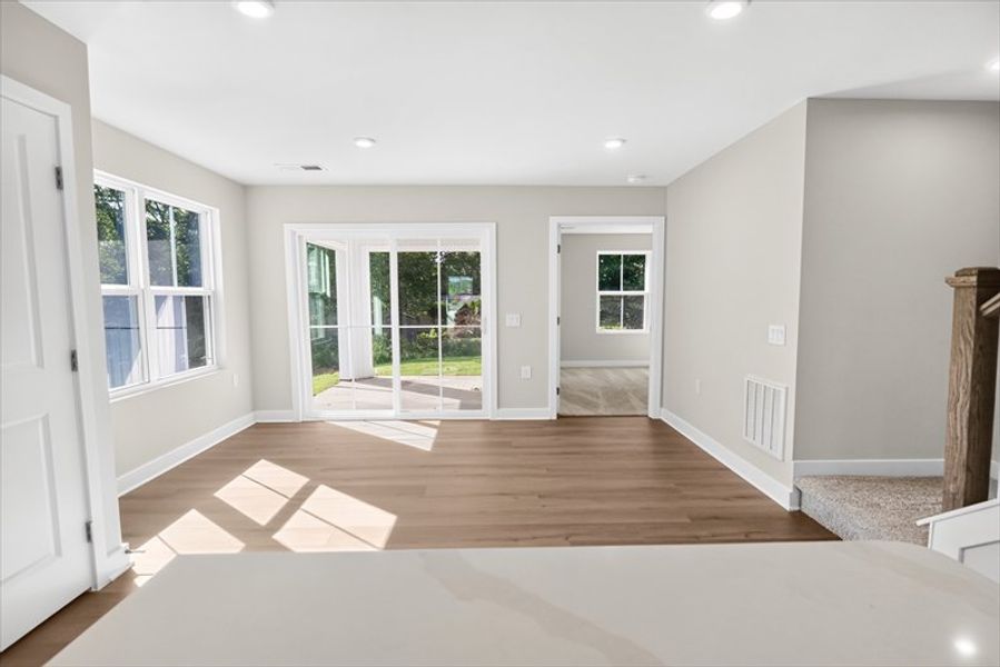 Spacious, unfurnished interior of a new home in Arden Woods, Greenville (Image 10). Spacious, unfurnished interior of a new home in Arden Woods, Greenville (Image 10).