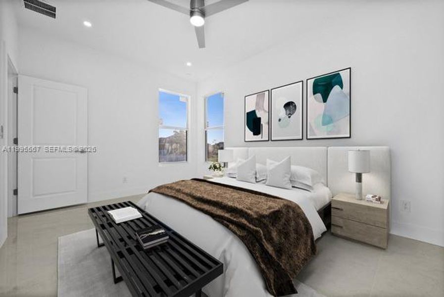 Furnished interior view inside a new home in , Cape Coral (Image 4).