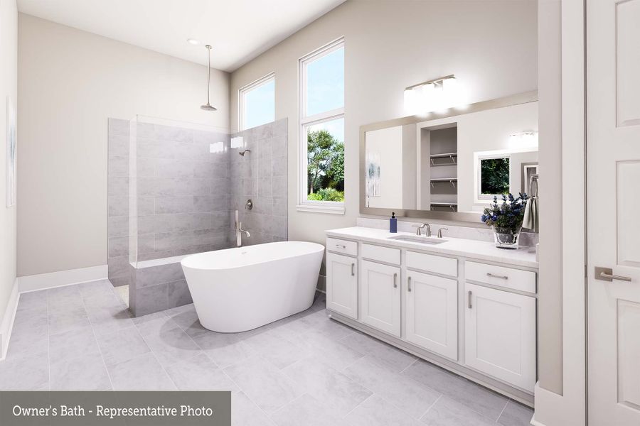 The Creighton - Owner's Bath The Creighton - Owner's Bath