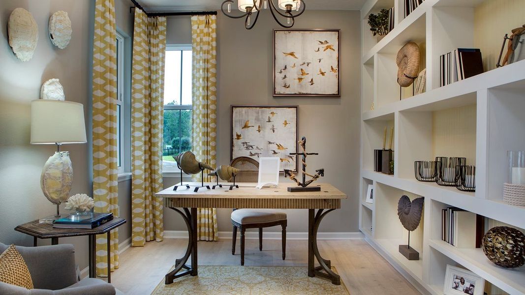 Den - Image shown is not modeled at Cresswind Lakewood Ranch Den - Image shown is not modeled at Cresswind Lakewood Ranch