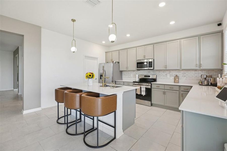Furnished interior view inside a new home in , Apopka (Image 21).