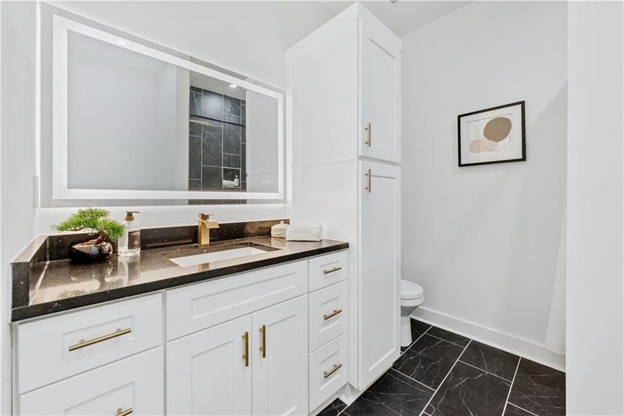 Furnished interior view inside a new home in , Union City (Image 10).