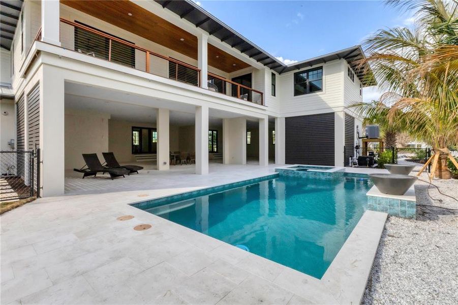 Exterior details and patio area of a home in , Boca Grande (Image 32).