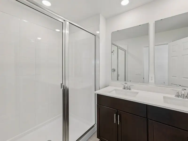 Furnished interior view inside a new home in Cagan Crossings West, Clermont (Image 4).