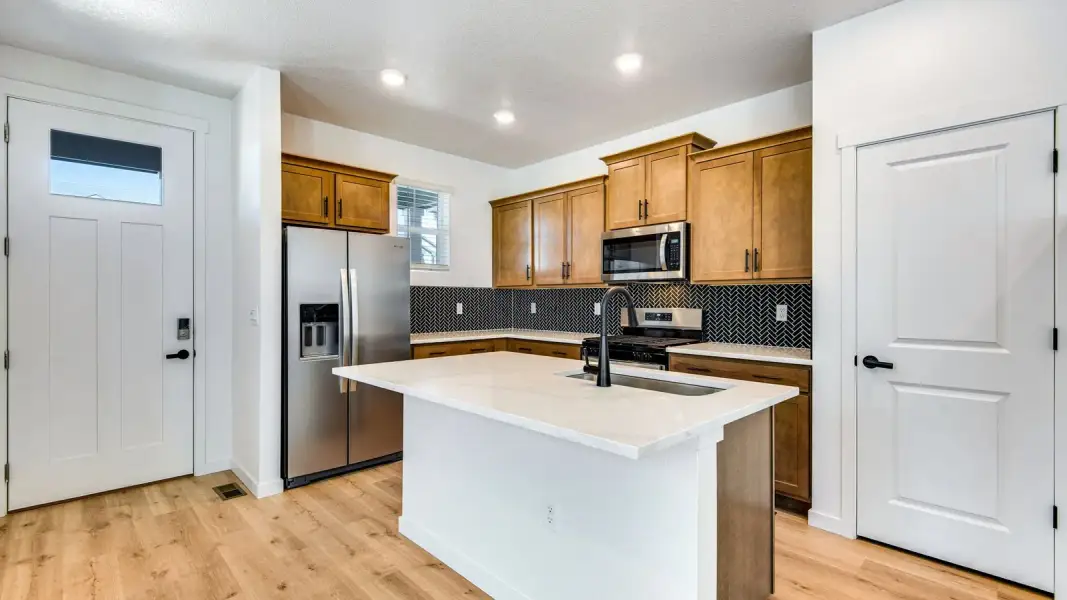 Furnished interior view inside a new home in Horizon Uptown, Aurora (Image 4).