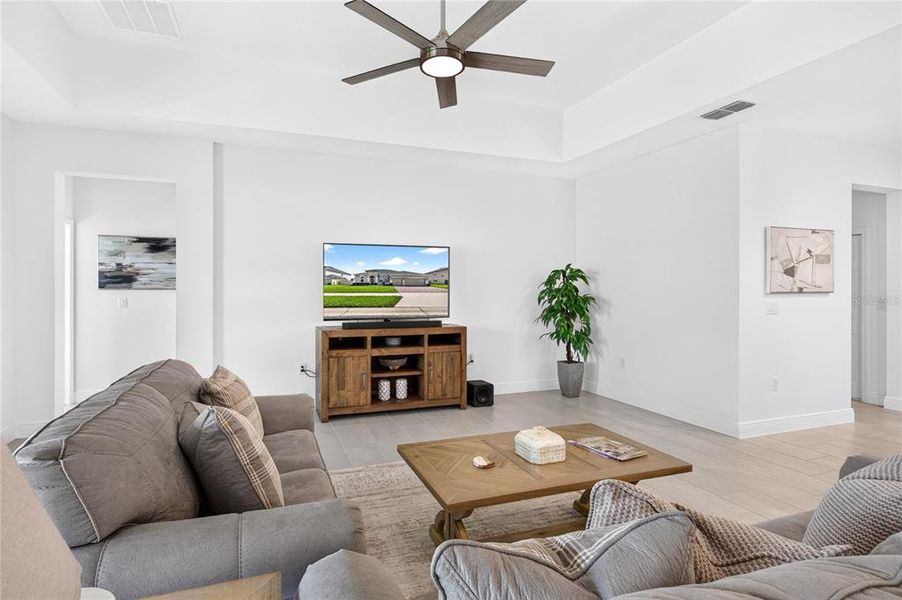 Furnished interior view inside a new home in , Mount Dora (Image 12). Furnished interior view inside a new home in , Mount Dora (Image 12).