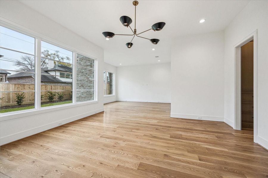 Enormous Downstiars Game Room overlooking Backyard! Great Flex space and sized for Golf simulation, pool table, media, etc. Enormous Downstiars Game Room overlooking Backyard! Great Flex space and sized for Golf simulation, pool table, media, etc.