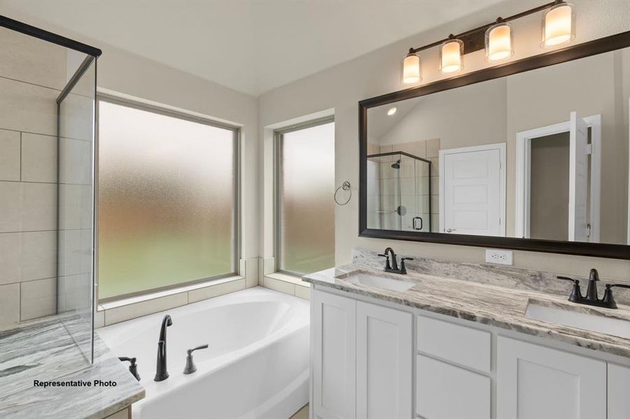 Furnished interior view inside a new home in , Springtown (Image 6).