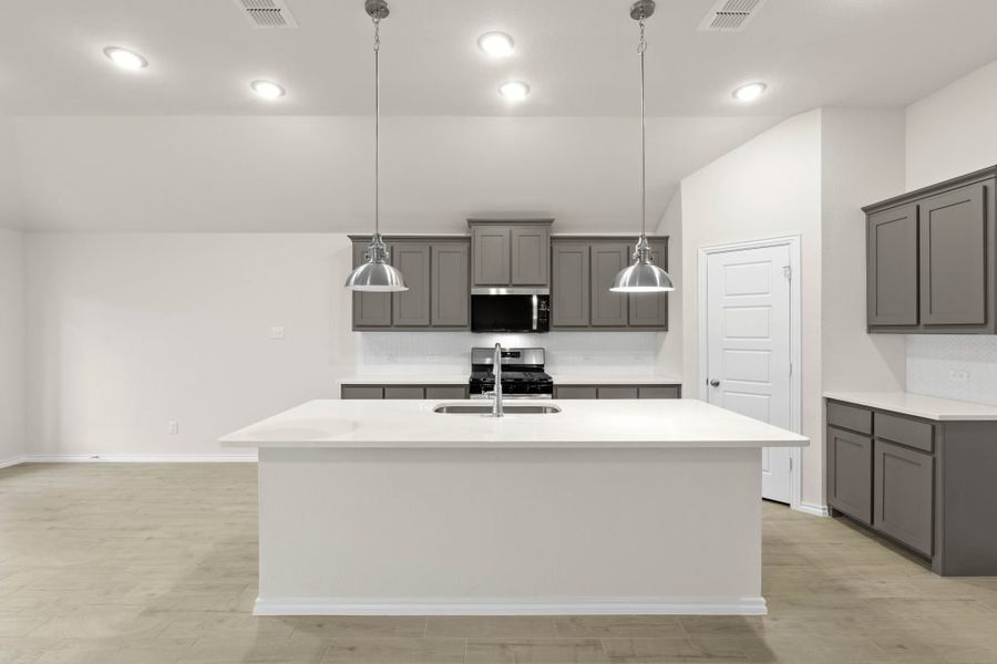 Representative exterior photo of a completed home built from the Lexington by Impression Homes in Baker Farms, Cleburne, TX (Image 4).