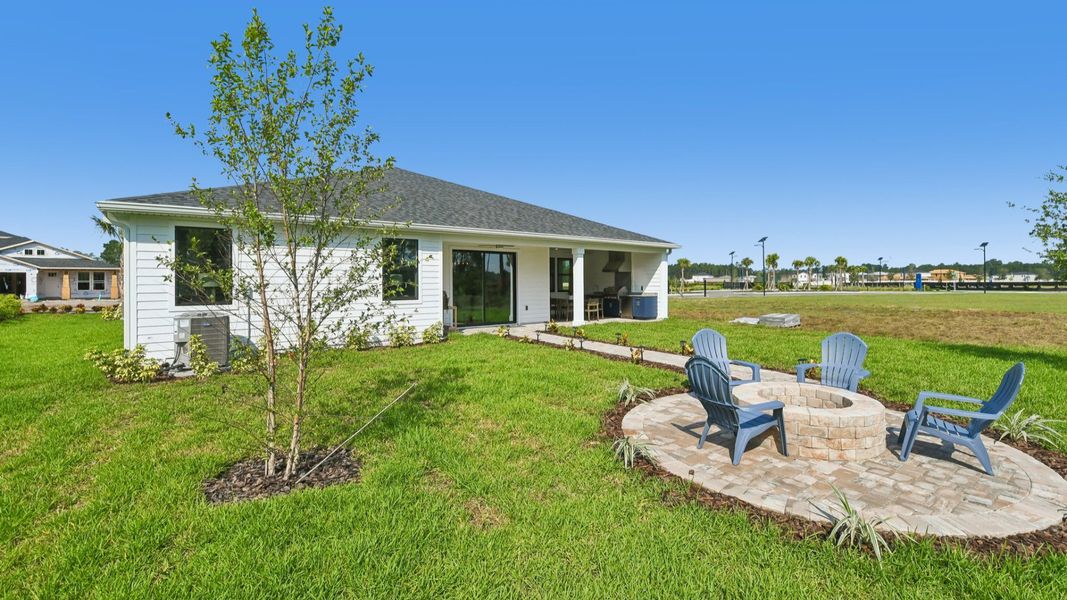 Exterior details and patio area of a home in Ardisia Park, New Smyrna Beach (Image 33). Exterior details and patio area of a home in Ardisia Park, New Smyrna Beach (Image 33).
