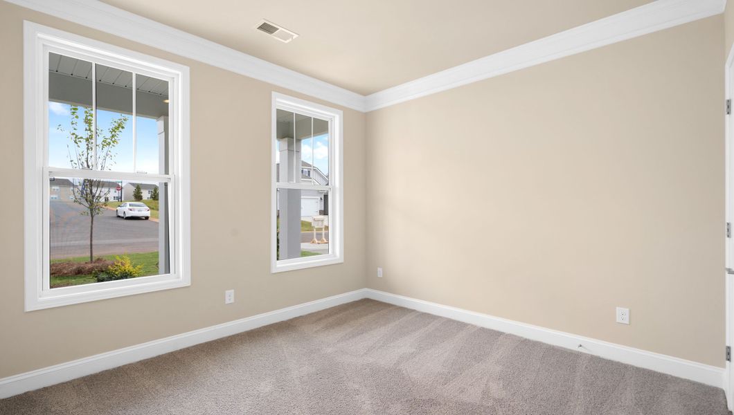 Representative unfurnished interior of a home built from the Bristol by D.R. Horton in The Villas at Pine Valley, Boiling Springs (Image 14).