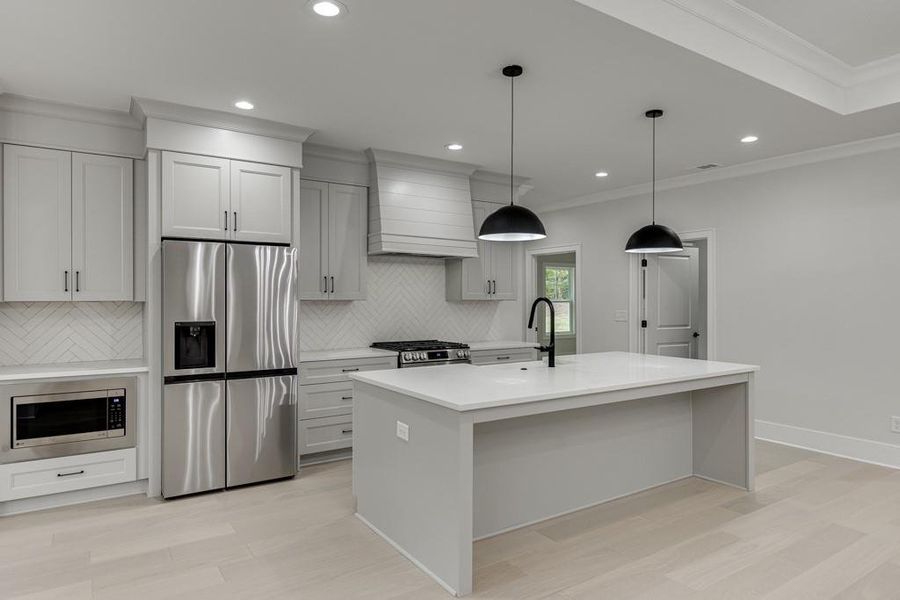 Furnished interior view inside a new home in , Pendergrass (Image 10).